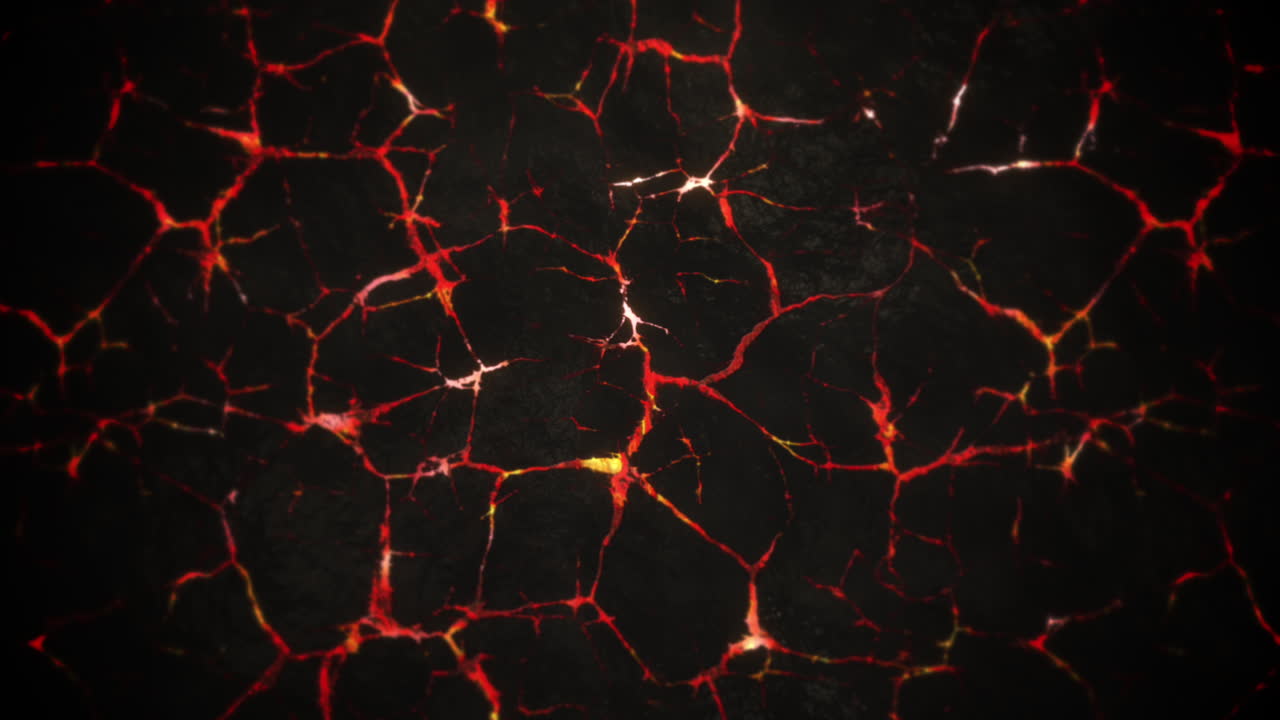 fuego rojo en el subsuelo del infierno