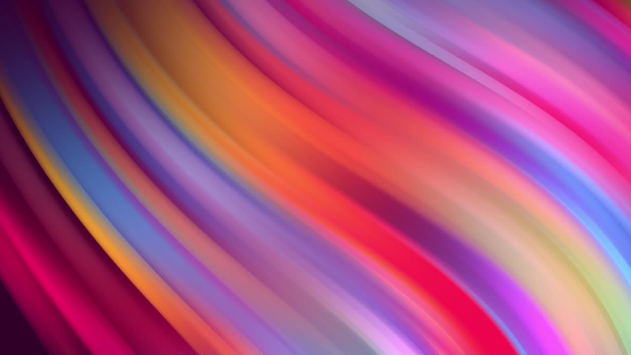 el gradiente de los colores del arco iris se desplaza cíclicamente en bucle. es un hermoso fondo abstracto de 4k con animación de bucle sin fisuras para presentaciones de vacaciones o cosas de moda en estilo de diseño en movimiento.