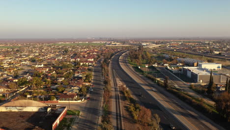 interstate 99 in delano california, united states