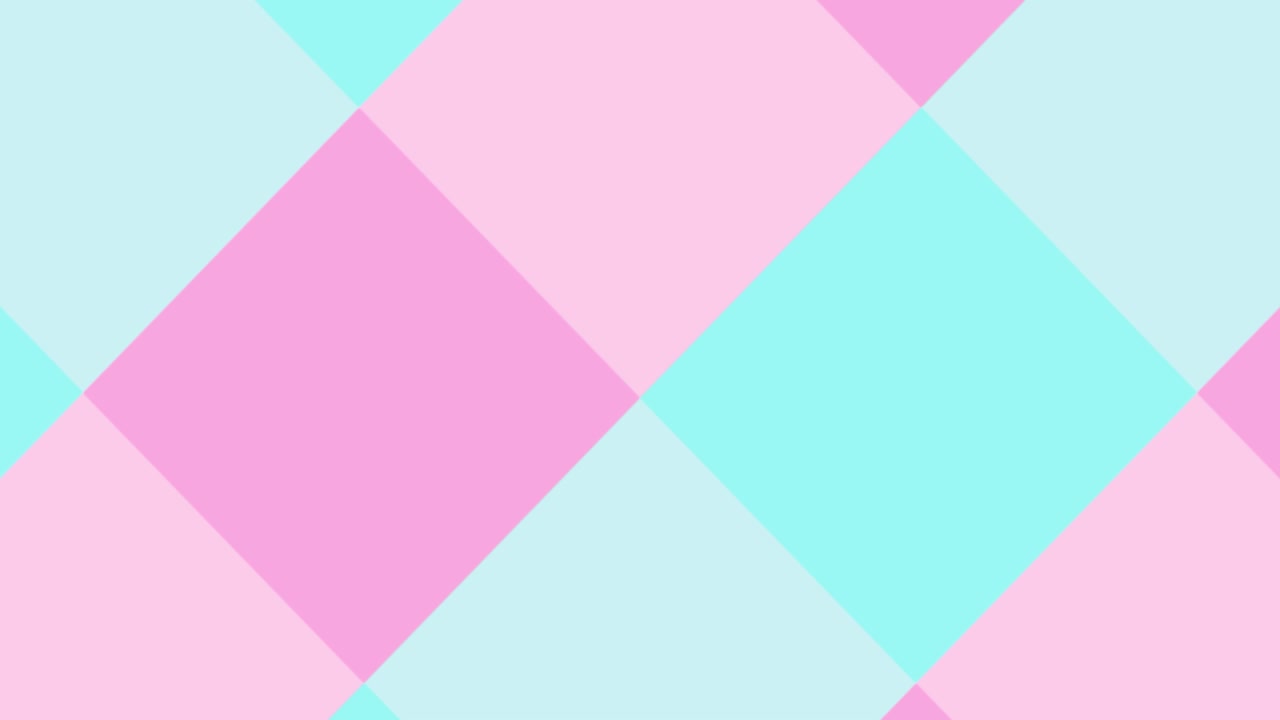 분홍색과 파란색 줄무. 팝과 댄스 분위기