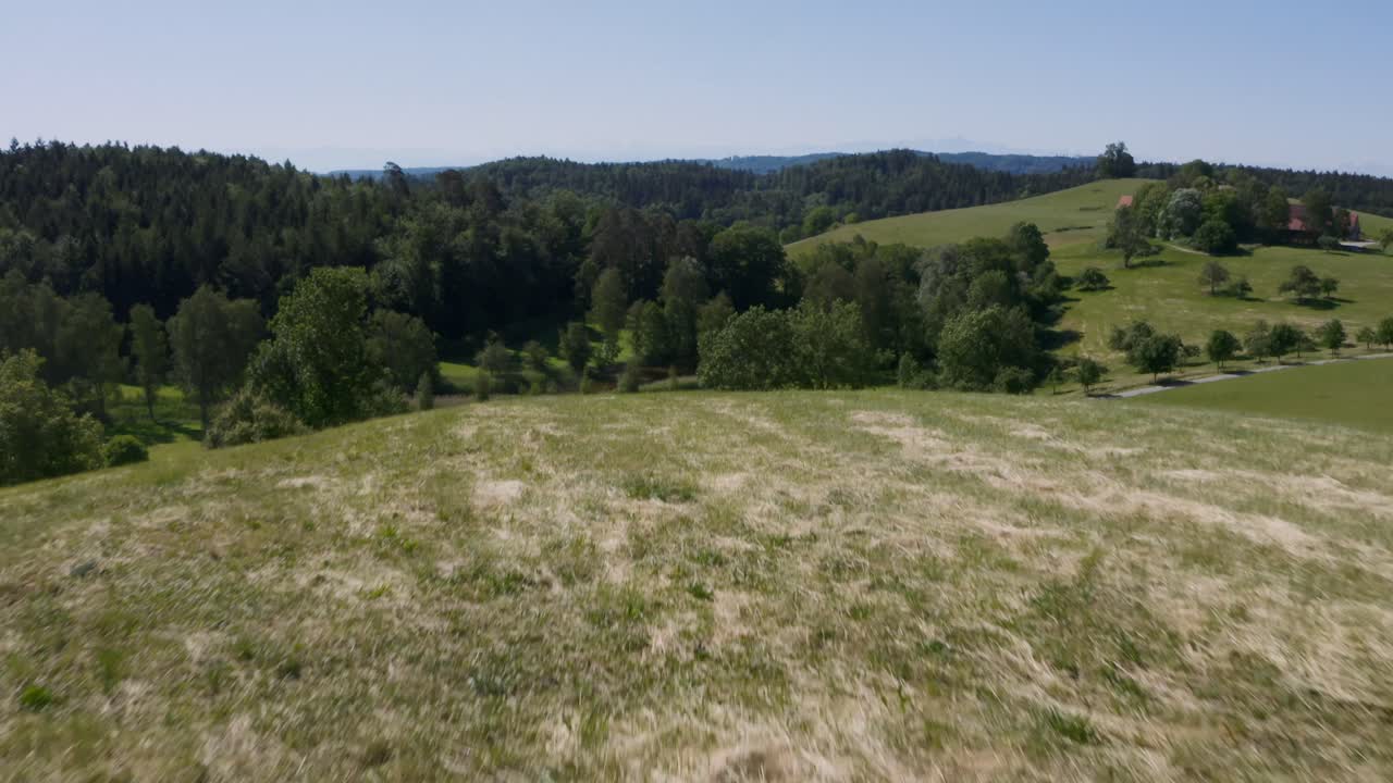 lanzamiento aéreo que establece en el lago konstanz en alemania