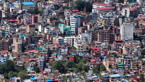 unmanaged urban city housing kathmandu nepal