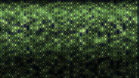 matriz de código de estilo de fondo 4k