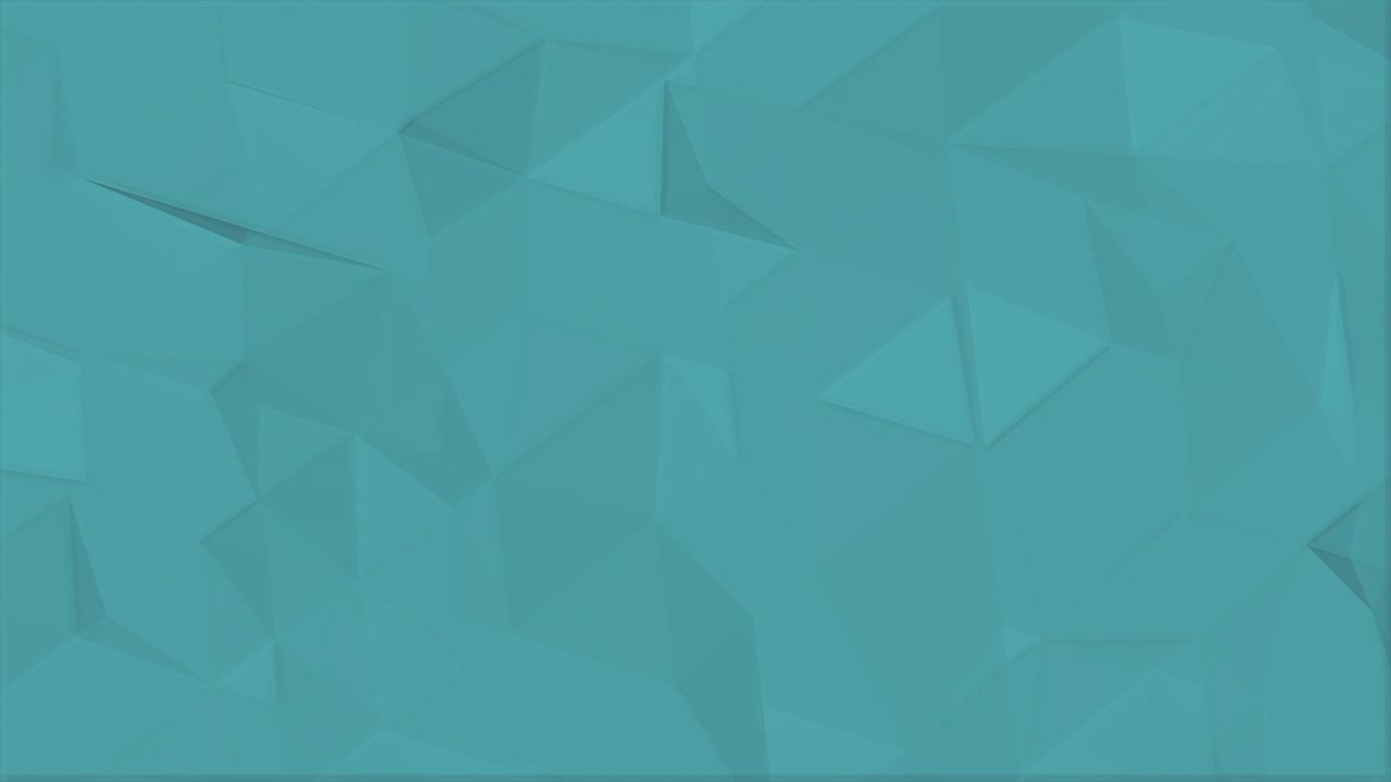 Motion dark green low poly abstract background