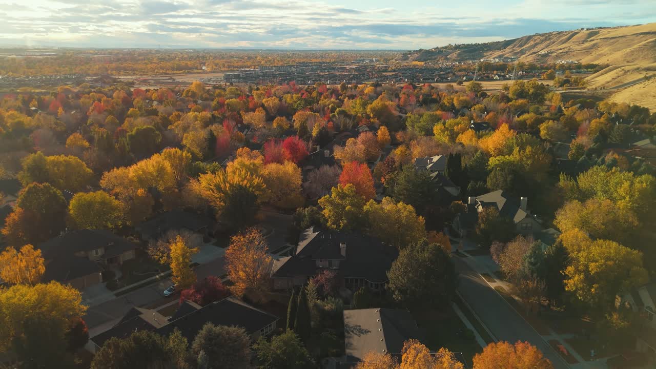 el dron cayó sobre boise, idaho.