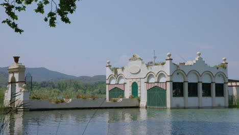 the lake of banyoles in catalonia, spain