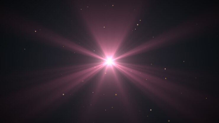 animation flyvende og bevægende abstrakte partikler og runde bokeh 14