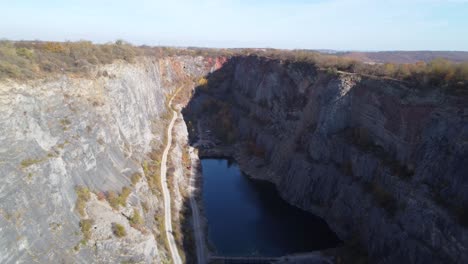 ariel view of a mine in the czech republic