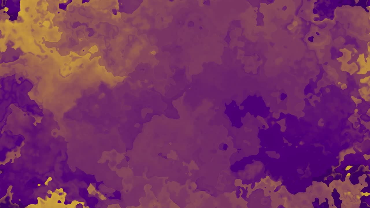 Textura fluida roxa e laranja, movimento turbulento abstrato de formas orgânicas, fundo de movimento líquido dinâmico