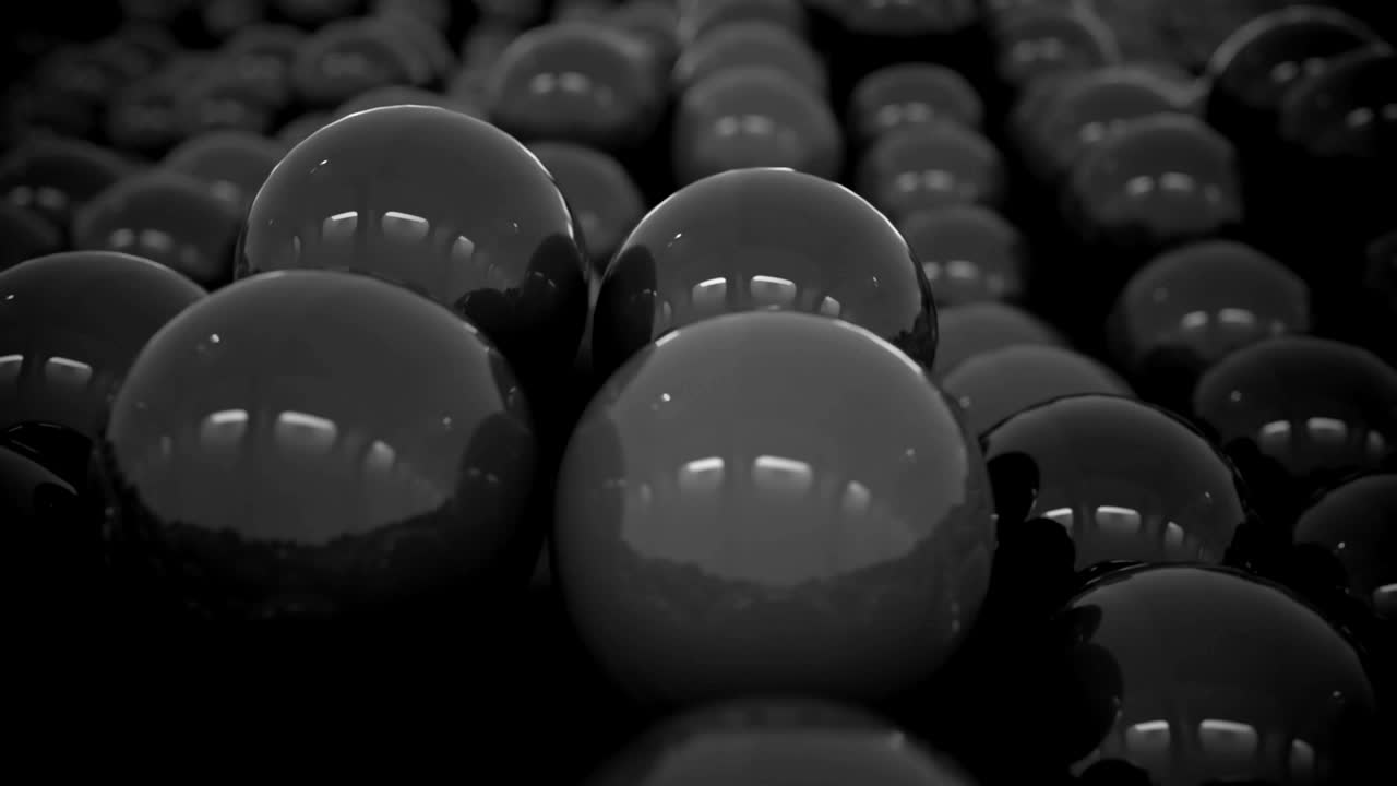 4k 추상적인 구체 분자