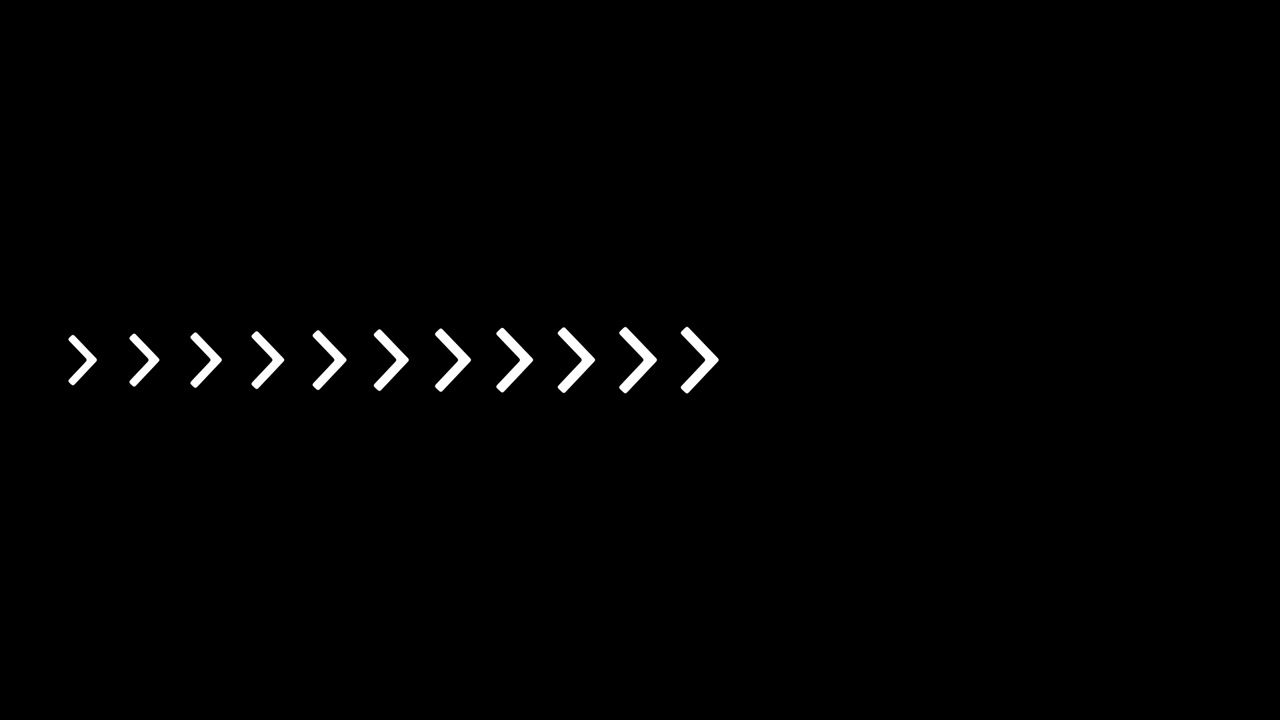 Digital arrow symbols motion graphics.