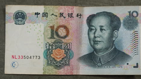 10 Chinese Yuan Banknote