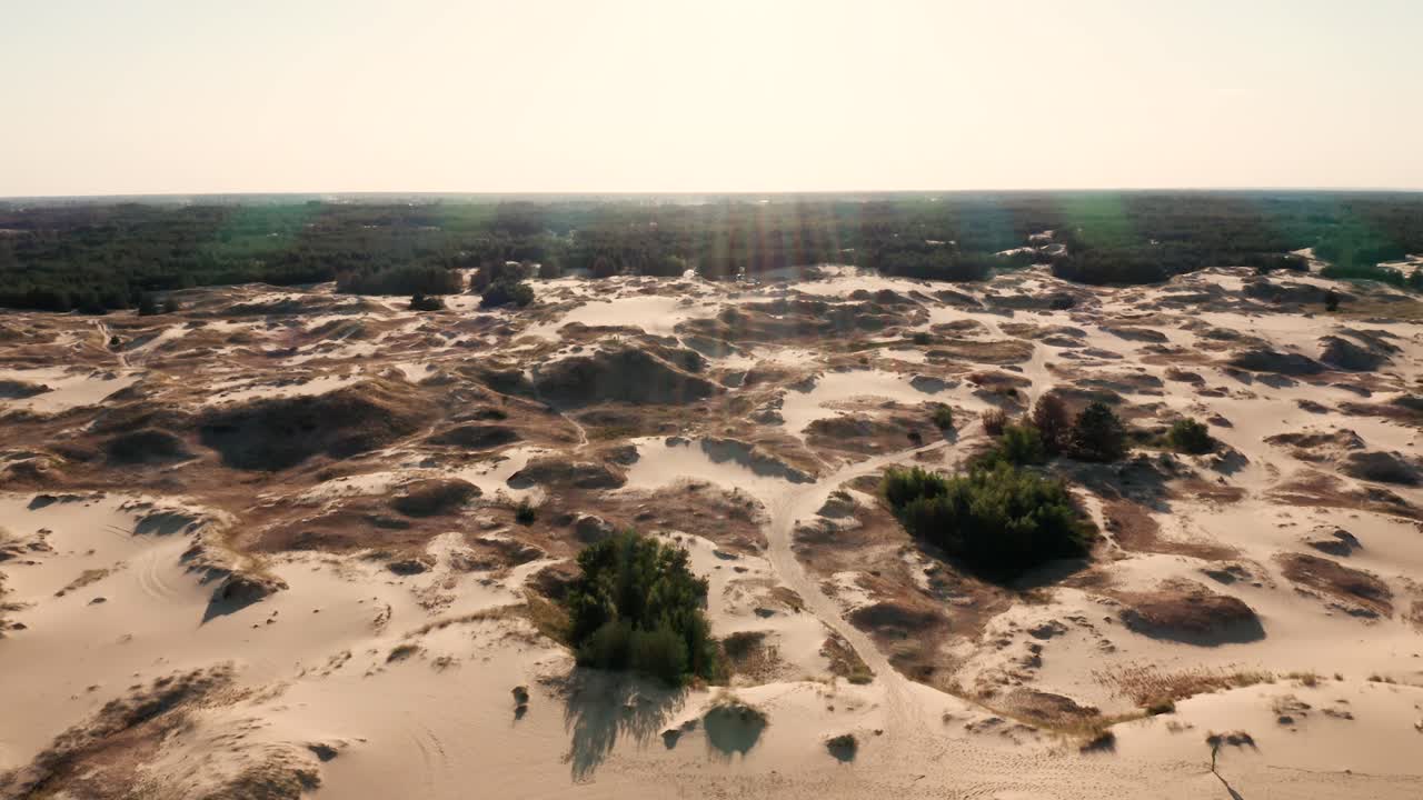 사막, 모래 언덕, 사막 자연의 표면의 질감