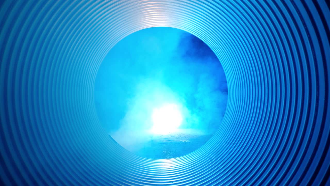 배럴의 내부 전망. 추상화.