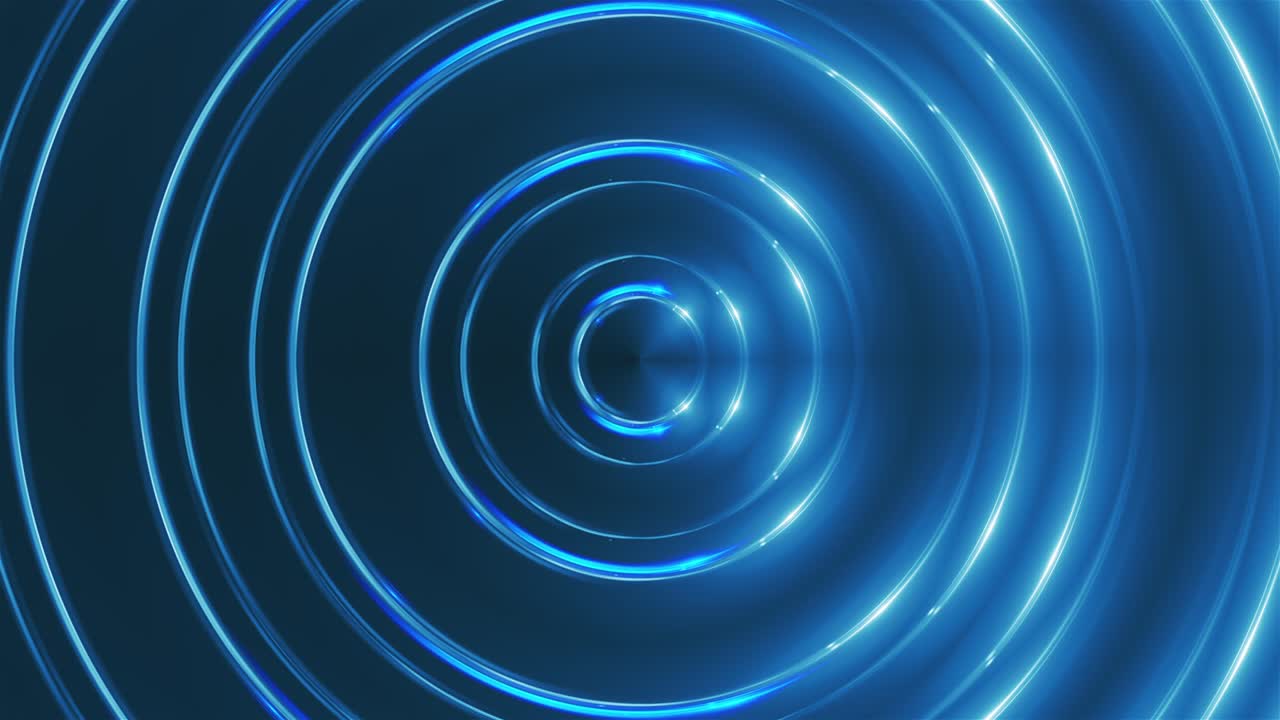 컴퓨터로 생성 된 프랙탈 블루, 박이는 파란 빛의 칼레도스코프 배경, 3d 렌더링