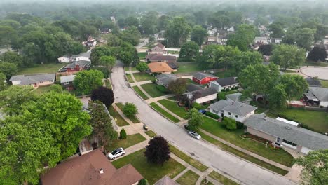 Wohnen-In-Einem-Vorort-Von-Chicago