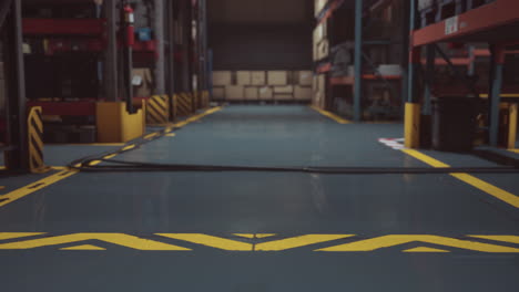 interior of a warehouse storage of retail shop