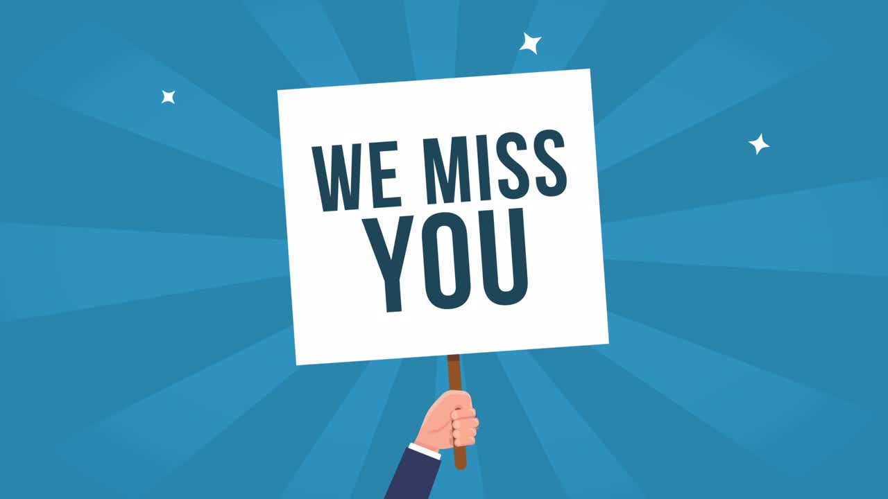 우리는 당신을 그리워합니다 애니메이션