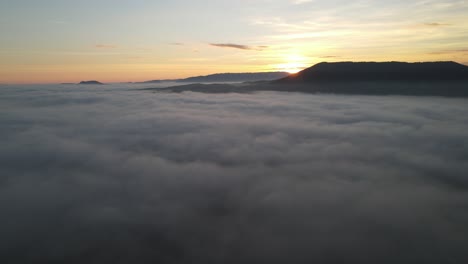 landscape fog mountain