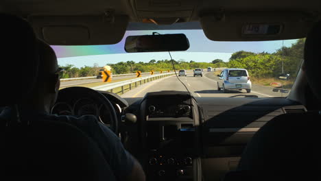 viajar en coche fuera de la ciudad