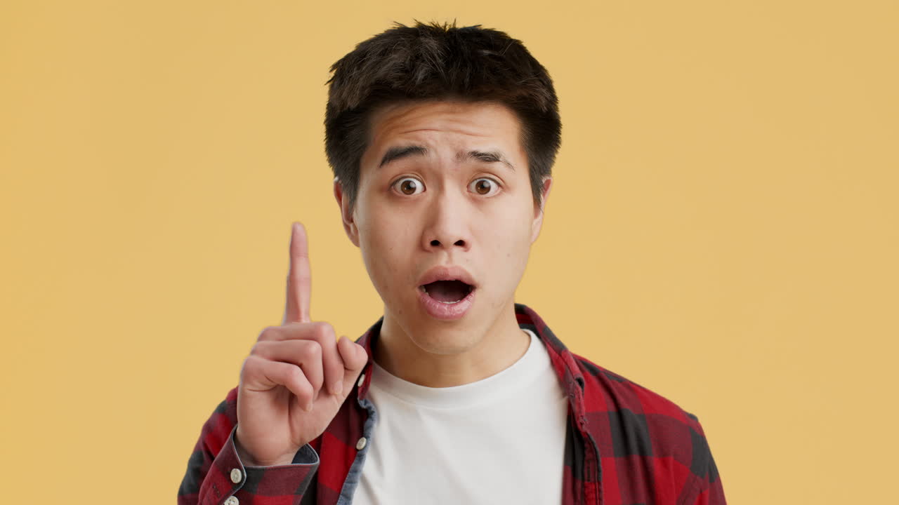 Man with a Questioning Expression