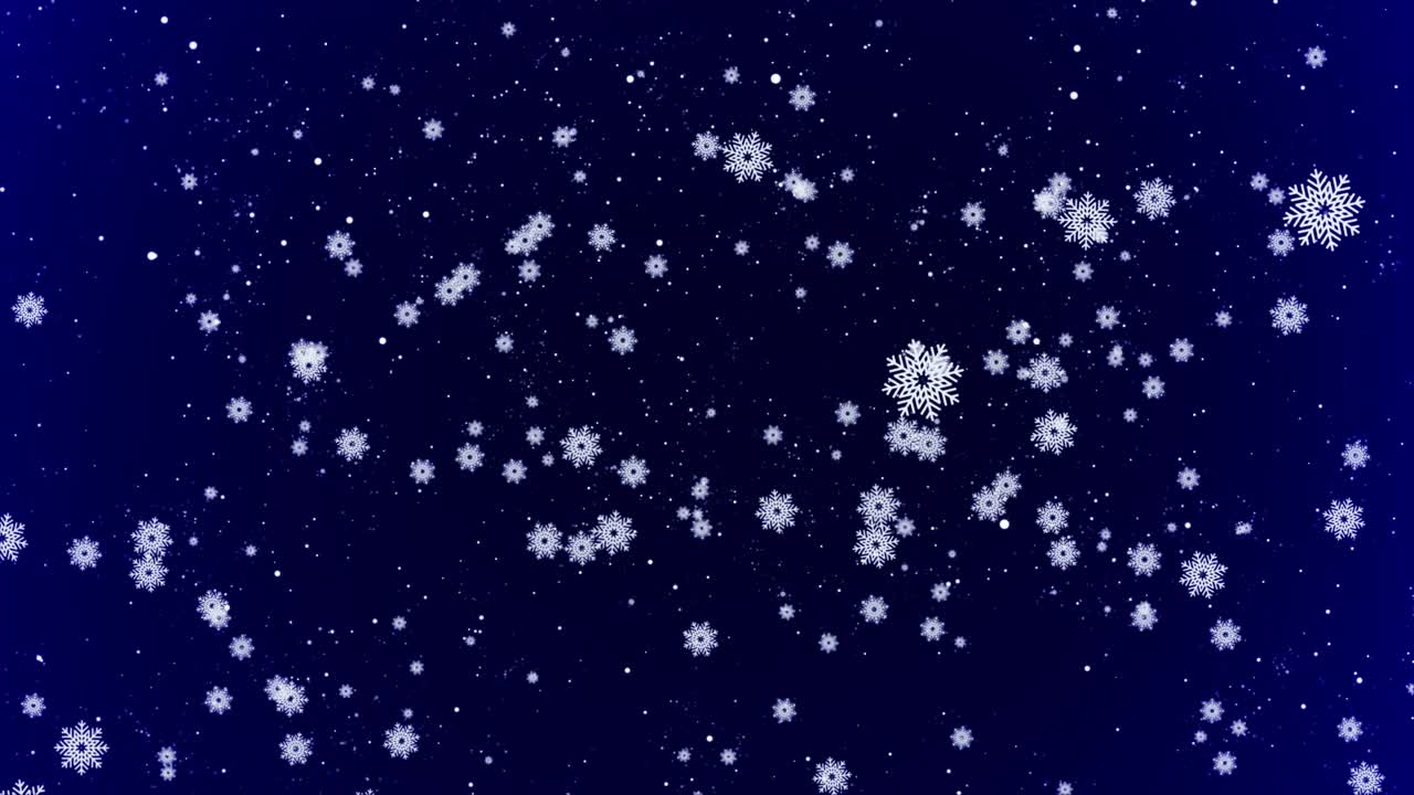 4k christmas confetti snowflakes bokeh lights 3d background 2024 new year holiday winter new year