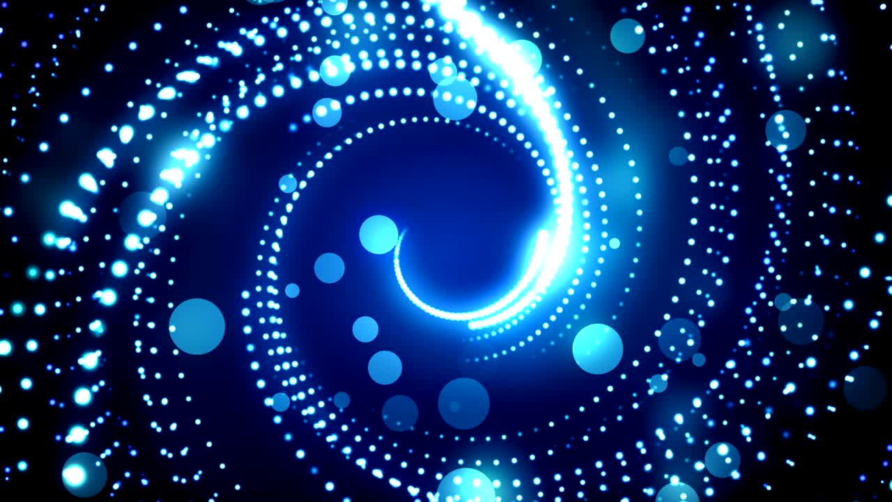 푸른 반이는 회전