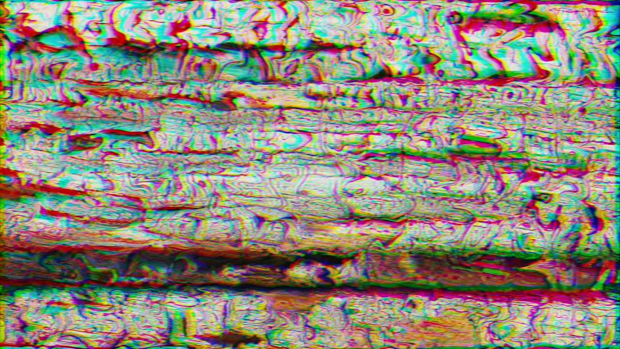 Distorted texture of cracked wood bark. Creative abstract background