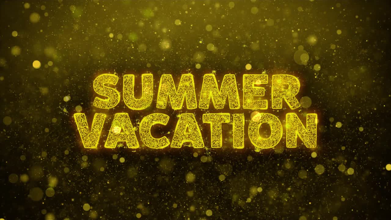 Summer Vacation Graphic Design