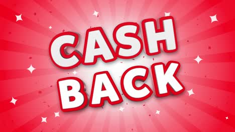 cash back promotion graphic design