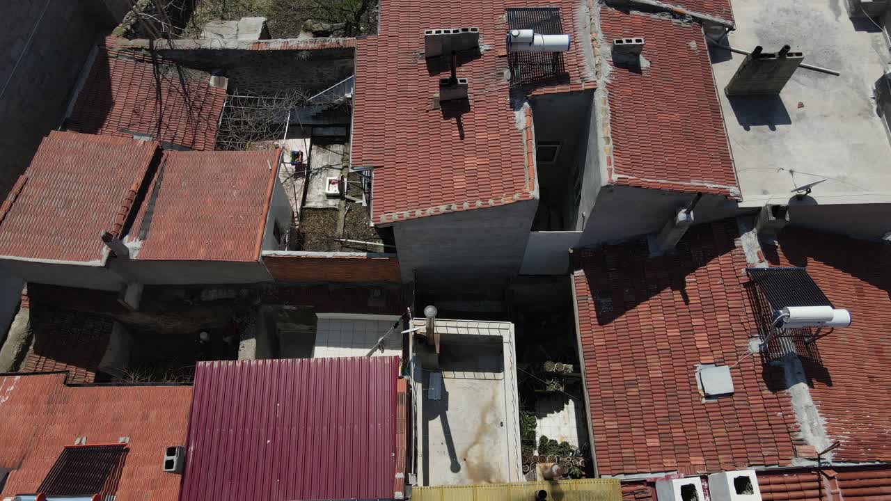 vista aérea de la casa otomana