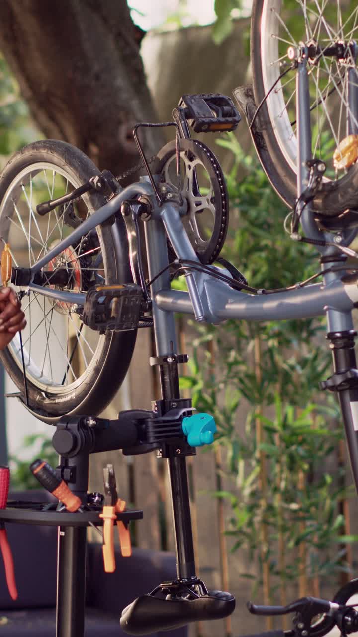 Reparo e manutenção de bicicletas