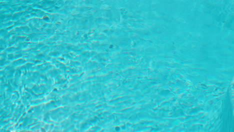 rippled water in a swimming pool
