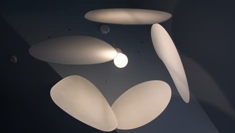 modern abstract lampshade. contemporary home decor