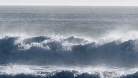 view of waves on seashore