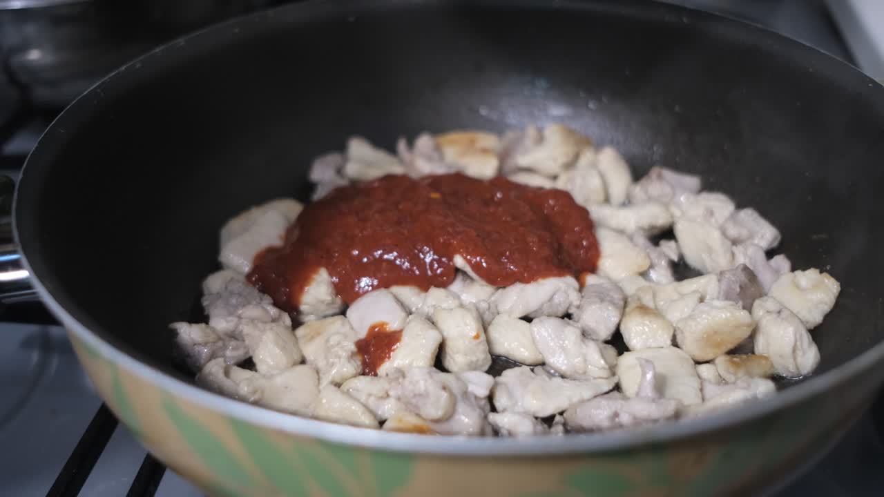 Marinate With Tomato Paste