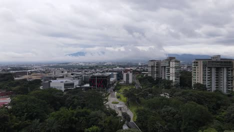 san jose city in costa rica during the covid pandemic and lockdown