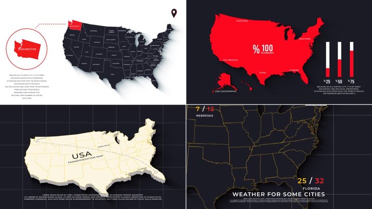 Maps of the United States