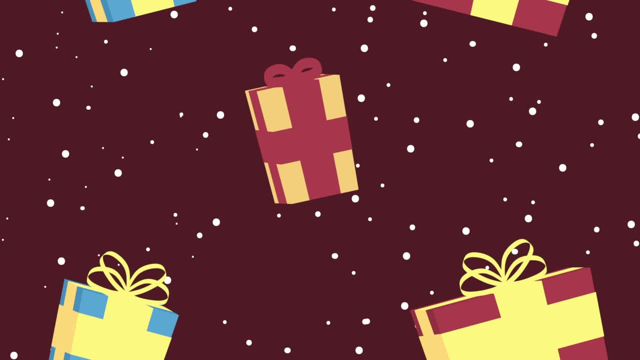 Christmas Gift Boxes Pattern