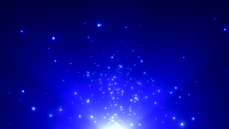 Motion-blue-particles-and-stars-in-galaxy-3