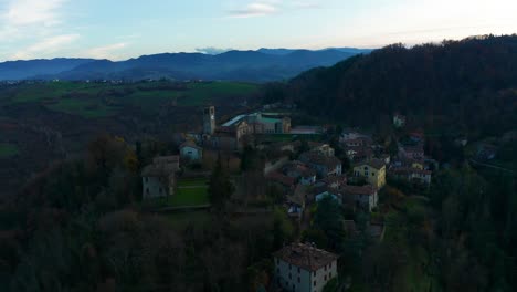 aerial morning view at fortungao commune buildings