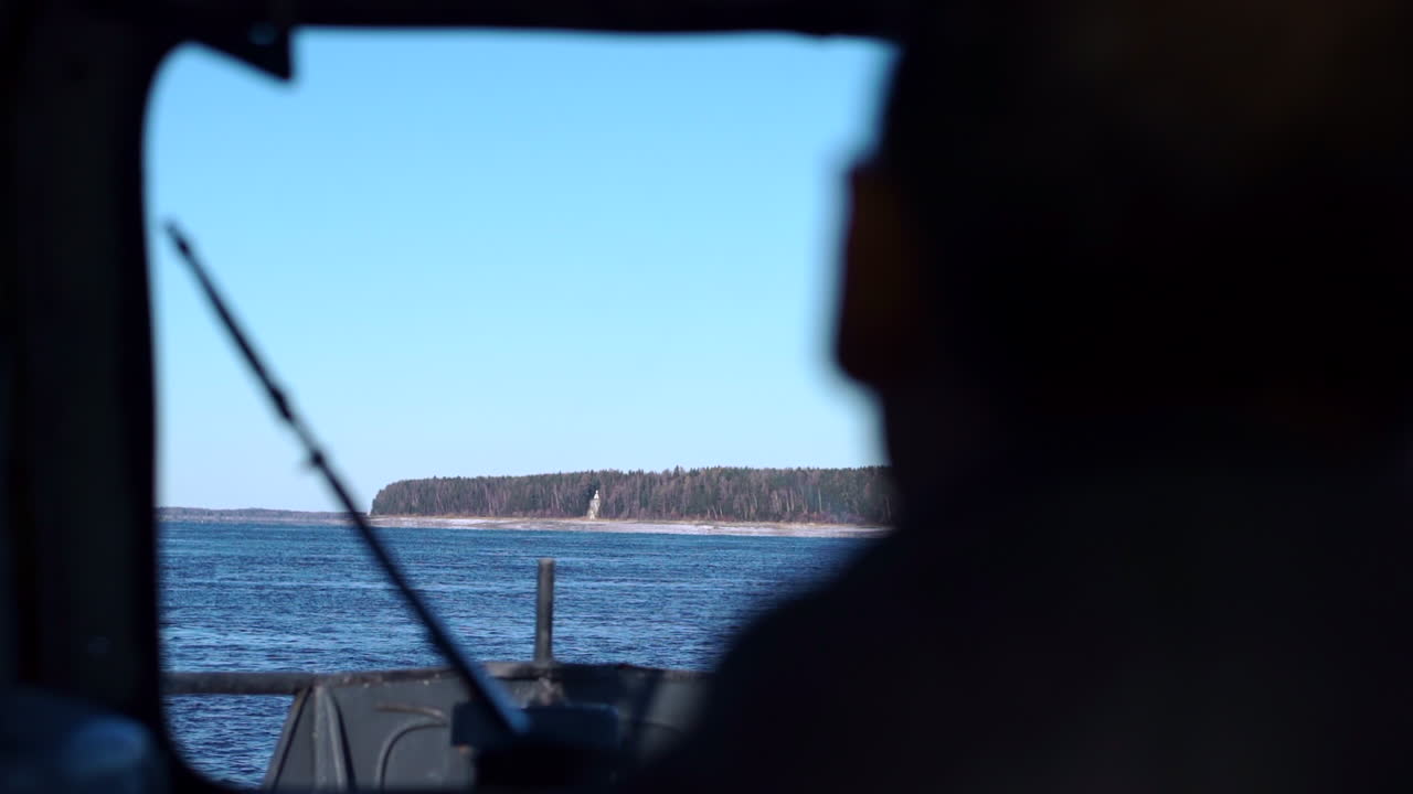 Driving a vehicle on a river