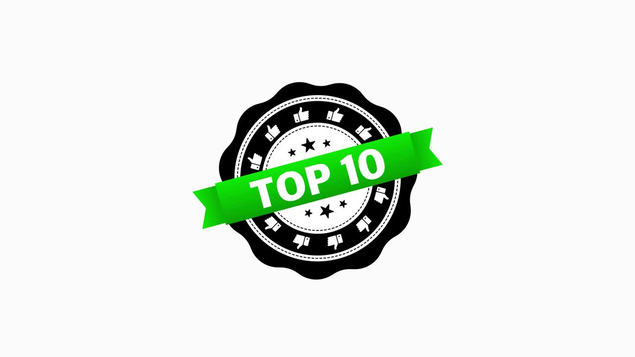 초록색 리본을 가진 10대 우표, 모션 그래픽