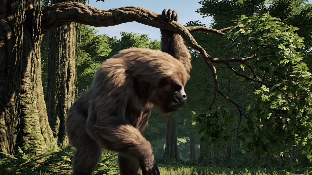 Gigantopithecus in the Forest