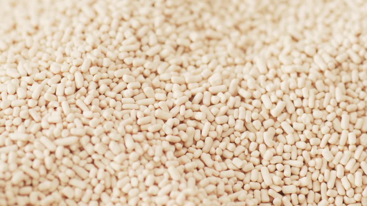 건조 인스턴트 효모 회전 회전 극심한 매크로