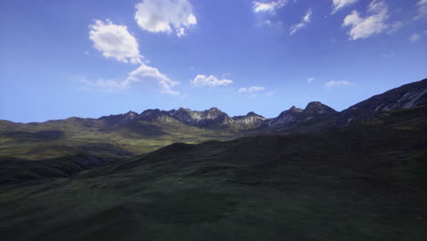 majestic mountain landscape under a clear blue sky during daytime