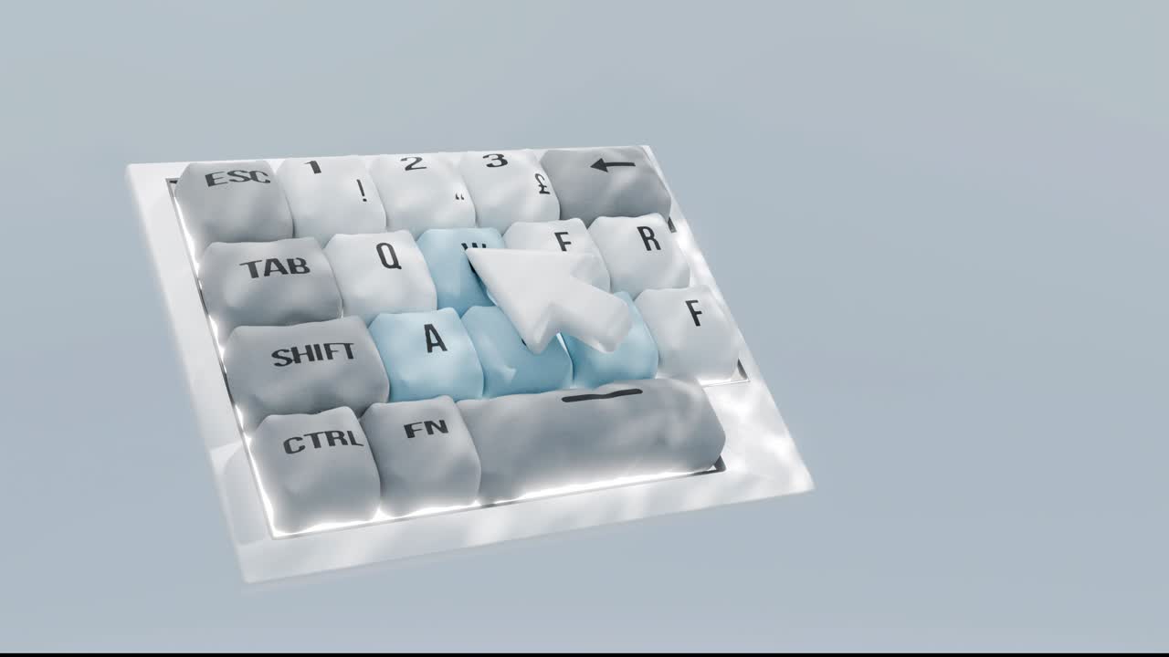 Keyboard with Cursor
