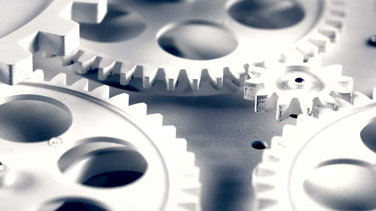 engranajes de reloj retro abstractos