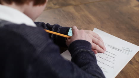 boy at school