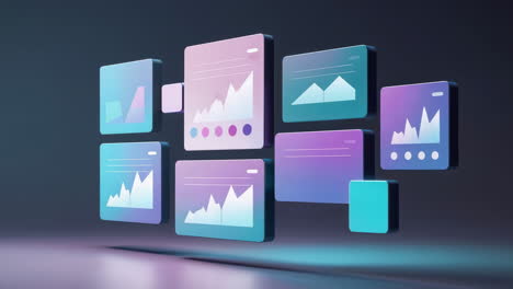abstract data visualization charts